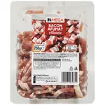 Bacon afumat cuburi 250g