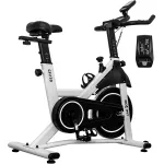 Bicicleta Spinning Magnetica GO4FIT® Model GF230, Volanta 10kg, Rezistenta Ajustabila, Greutate Maxima Utilizator 120kg, Bluetooth, Aplicatii Fitness Telefon, Monitor, Distanta, Viteza, Calorii, Timp