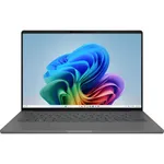 Laptop ASUS 14 Zenbook A14 UX3407NA, WUXGA OLED, Procesor Qualcomm Snapdragon X2 Elite X2E-88-100, 32GB LPDDR5X, 1TB SSD, Qualcomm Adreno, Win 11 Home, Iceland Grey