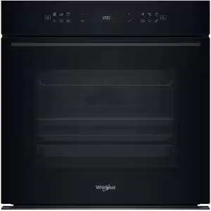Cuptor incorporabil WHIRLPOOL WOI78PT1SBA, Electric, Autocuratare pirolitica + hidrolitica, 73 l, Clasa A+, 6th Sense, negru