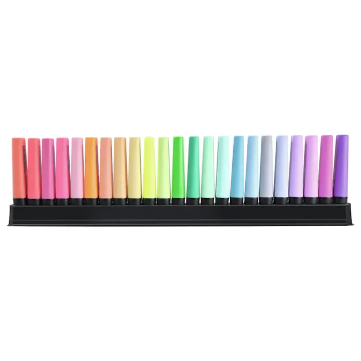 Set textmarker Boss original 23 culori cu suport de birou, Stabilo
