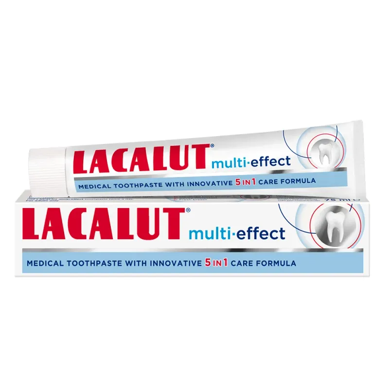 Pasta de dinti Lacalut Multi-effect, 75 ml