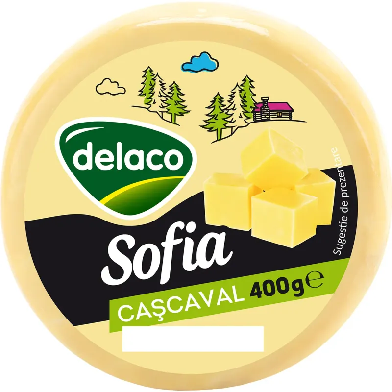 Cascaval Delaco Sofia, 400 g