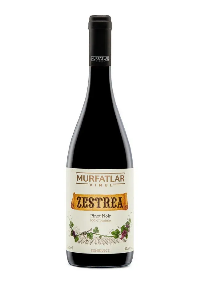 Vin rosu demidulce Murfatlar Zestrea Pinot Noir, 0.75 l