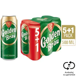 Bere blonda 5+1 x 0.5L