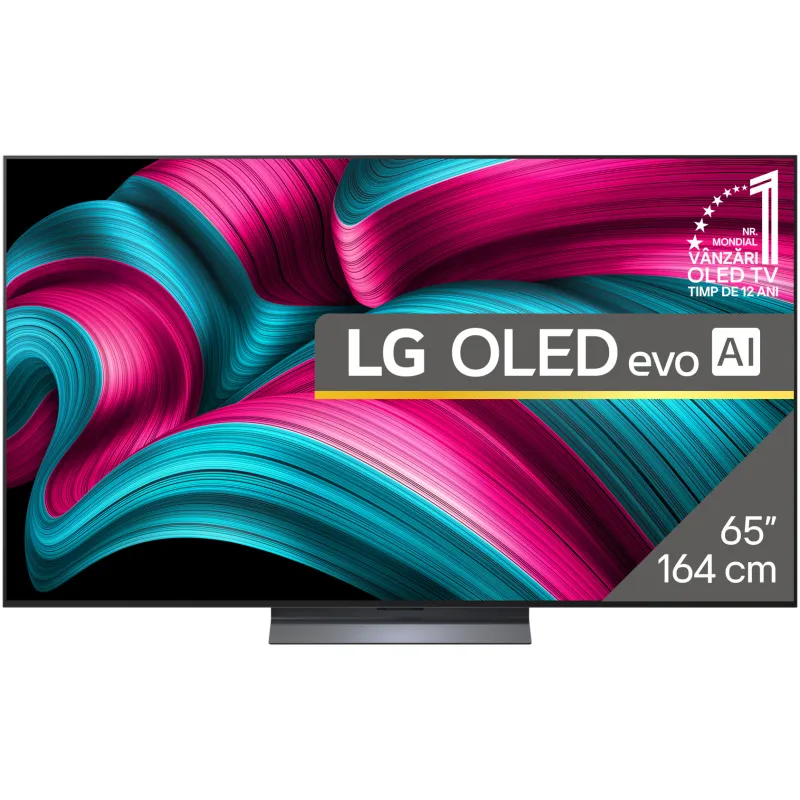 LG OLED evo 65C52LA, 164 cm, Smart, 4K Ultra HD, 100 Hz, Clasa F