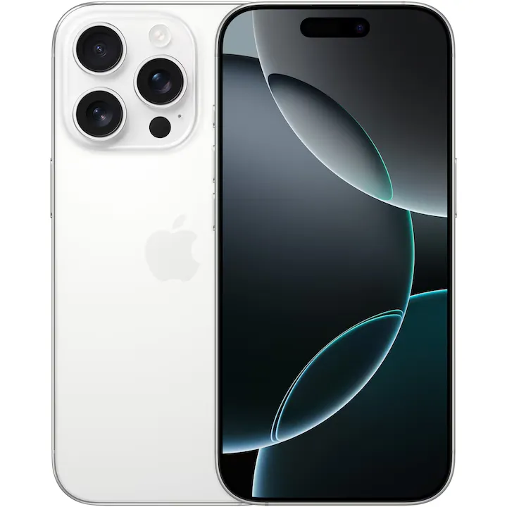 Apple iPhone 16 Pro, 1TB, 5G, White Titanium
