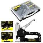 Pistol capsator multifunctional Benson cu capse incluse si trusa cu maner, ideal pentru casa si gradina