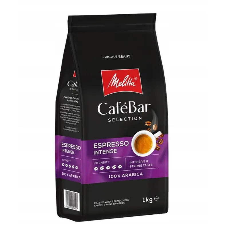 Cafea boabe Melitta Cafebar Espresso Intenso, 1Kg