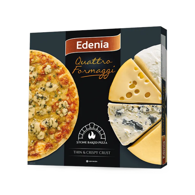 Pizza Edenia Quattro Formaggi, 320 g