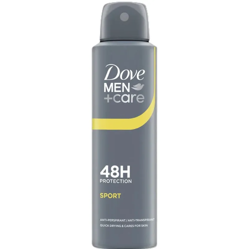 Deodorant spray Dove Men+Care Sport, 150 ml
