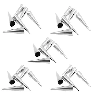 Set 30 forme conice pentru rulouri, RABY, 11 cm