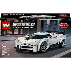 LEGO Speed Champions: Hipermasina sport Bugatti Centodieci 77240, 9 ani+, 291 piese