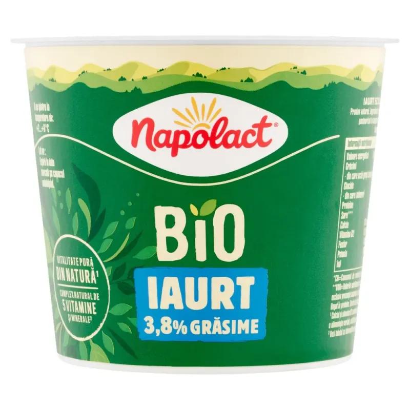 Iaurt Napolact BIO 3.8% grasime, 300 g