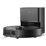 Robot de aspirare Roborock Q7 TF + B, aspirator si mop cu statie de golire automata, 10.000 Pa, baterie 5.200 mAh, autonomie 180 min, navigatie LiDAR, recipient praf 470 ml, sistem dublu anti-incurcare, nivel reglare flux de apa, negru