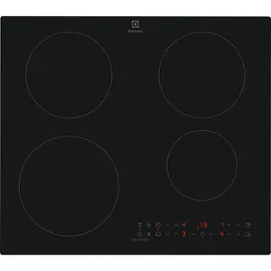 Plita incorporabila ELECTROLUX EIT60433CT, Inductie, 4 arzatoare, Touch Control, negru