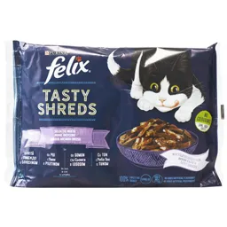 Hrana umeda pentru pisici selectie mixta 4x80g