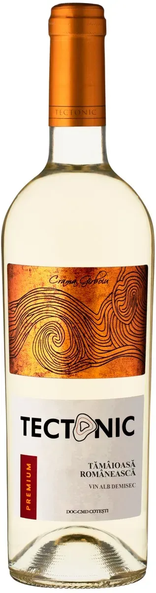 Vin alb demisec Crama Girboiu Tectonic, Tamaioasa Romaneasca, 0.75 l