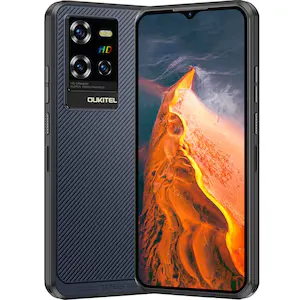 Oukitel WP50, 5G, Dual SIM, Dimensity 6100 Plus, Ecran Mare 6.6" IPS, 16GB RAM, 256GB, NFC, Senzor Amprenta, Rugged Slim, 6500mAh, Android 14, Dark Blue