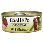 Hrana umeda pentru caini, cu pui si vita in jeleu 85g
