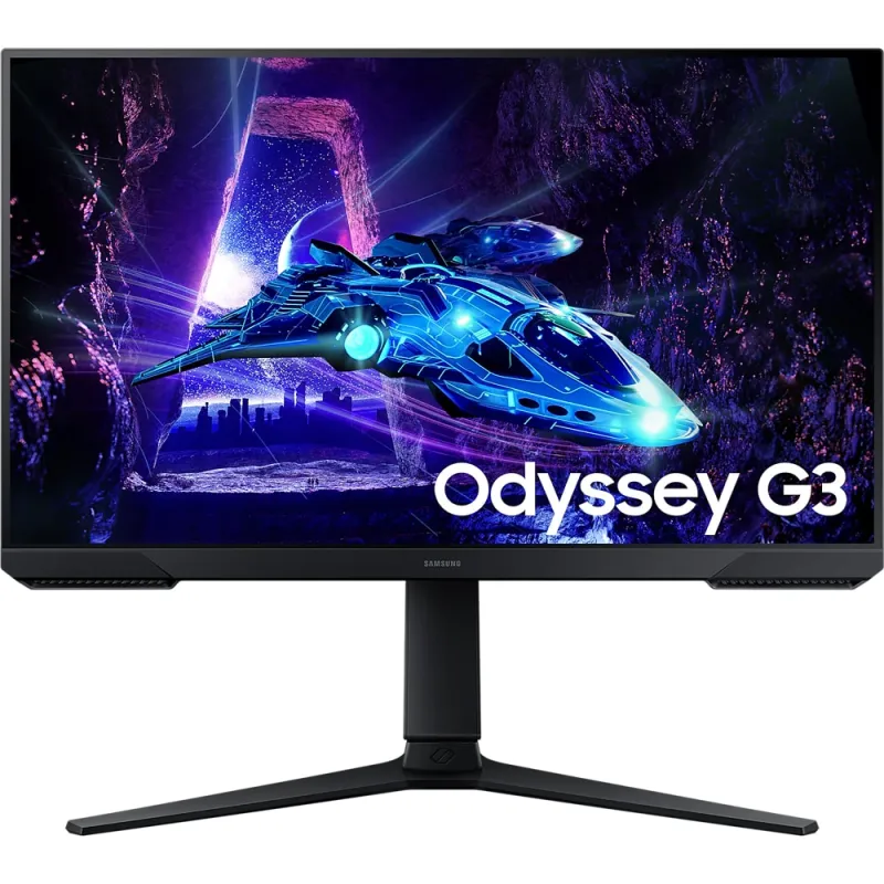 Monitor Gaming LED VA Samsung Odyssey G3 32", Full HD (1920x1080), 180Hz, 1ms MPRT, AMD FreeSync™, HDR10, HDMI, DisplayPort, Pivot, VESA, negru
