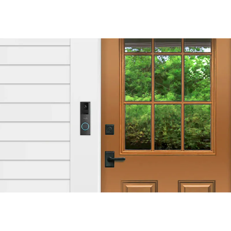 Sonerie video wireless HOMEGUARD, 1296P, Wi-Fi, 4.8AH, negru