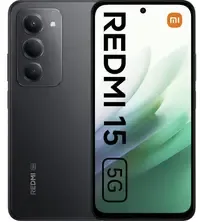 Telefon Mobil Xiaomi Redmi 15, Procesor Qualcomm SM6375 Snapdragon 6s Gen 3 Octa-Core, IPS LCD 6.9", 8GB RAM, 256GB Flash, Camera Duala 50 MP, Wi-Fi, 5G, Dual Sim, Android (Negru)