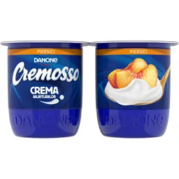 Iaurt cu piersici 3.6% grasime 125g
