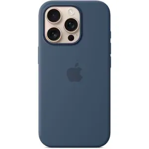 Husa telefon APPLE iPhone 16 Pro Silicone Case cu MagSafe - Denim, MYYK3ZM/A