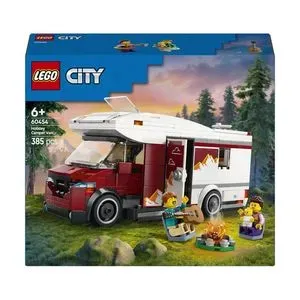 LEGO City - Rulota pentru aventuri de vacanta 60454, 385 piese