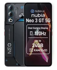 Telefon Mobil ZTE nubia Neo 3 GT, Procesor Unisoc T9100 Octa-Core, OLED Capacitive touchscreen 6.8", 12GB RAM, 256GB Flash, Camera, 5G, Wi-Fi, Dual Sim, Android (Gri)