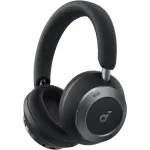 Casti Wireless Over-Ear Anker Soundcore Space One Pro, Adaptive Active Noise Cancelling, Hi-Res, 6 Microfoane, Bluetooth 5.3, Negru