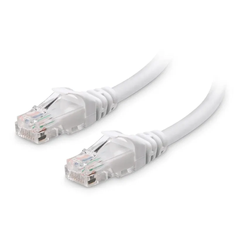 Cablu UTP Retea, SINBINTA, Cablu retea, Cablul de internet CAT 6, Cablu Ethernet de Internet cu Mufa, Conector RJ45, pentru Router, Modem, Comutatoare, Hub, Laptop, 20 m Lungime, Alb