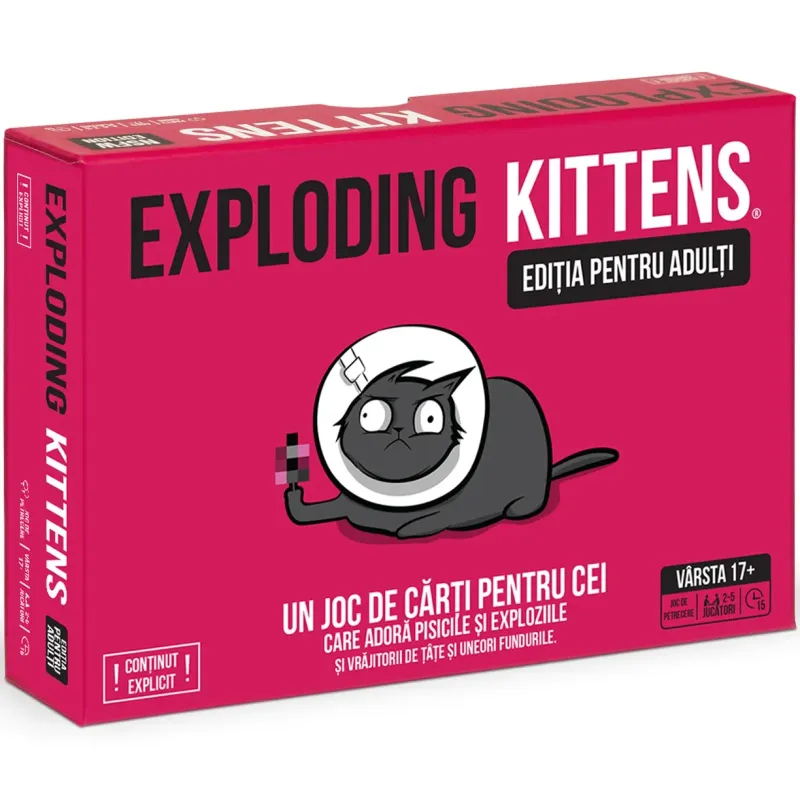 Joc de societate pentru adulti, Pink Edition, Exploding Kittens