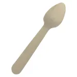 Set lingurite de unica folosinta Actuel Ecofriendly, 10 bucati, lemn