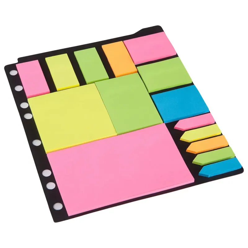 Set notite adezive Pouce, diverse forme si culori