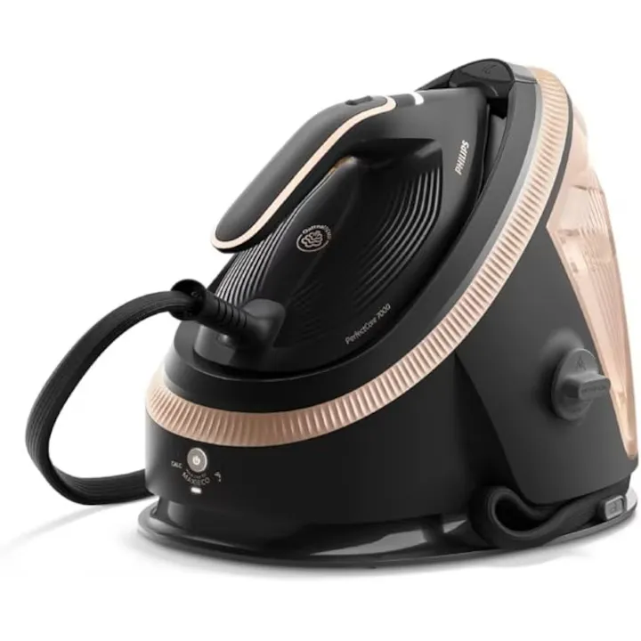 Statie de calcat cu abur Philips PerfectCare 7000 Series, cu jet de abur de 650 g, presiune de 8, 5 bari, talpa SteamGlide Elite si functie automata de abur inteligent (PSG7300/80)