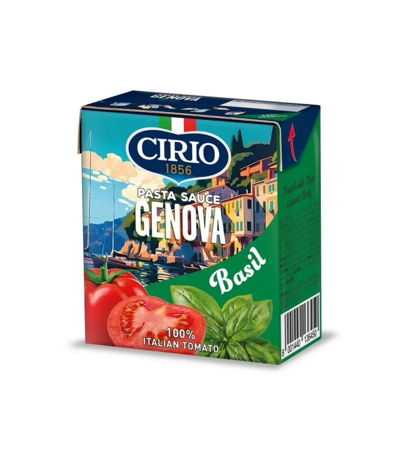 Sos pentru paste cu busuioc Cirio Genova, 340 g