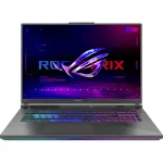 Nou! Laptop Gaming ASUS ROG Strix G18 G814FM (Procesor AMD Ryzen™ 9 9955HX (64M Cache, up to 5.40 GHz), 18" FHD+ 144Hz, 16GB DDR5, 512GB, NVIDIA GeForce RTX 5060 @8GB, Negru/Gri)