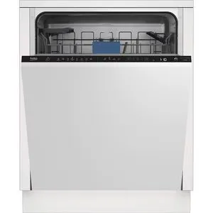 Masina de spalat vase incorporabila BEKO BDIN28450C, CornerIntense, 14 seturi, 8 programe, 60 cm, Clasa B, panou comanda negru