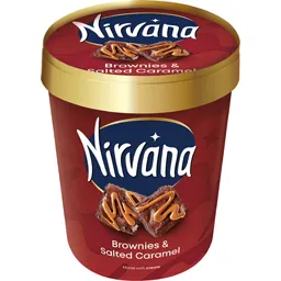 Inghetata Brownie & Salted Caramel 302g