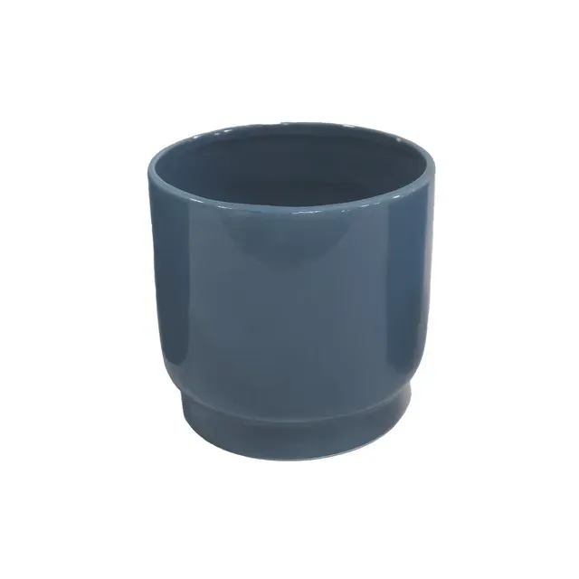 Ghiveci ceramic diametru 17 x H15 cm, modele asortate