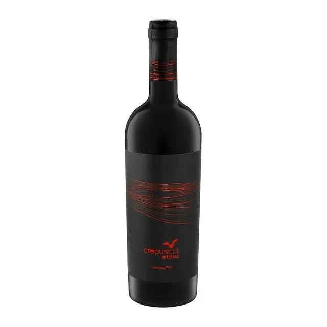 Vin rosu sec Crepuscul by Liliac Red, Feteasca Neagra si Merlot, 0.75 l