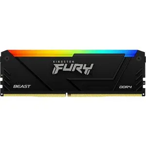 Memorie desktop KINGSTON Fury Beast RGB, 16GB DDR4, 3200MHz, CL16, KF432C16BB2A/16