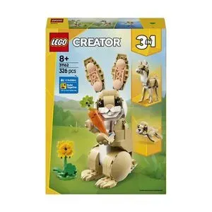 LEGO Creator 3 in 1 - Iepuras dragalas 31162, 326 piese
