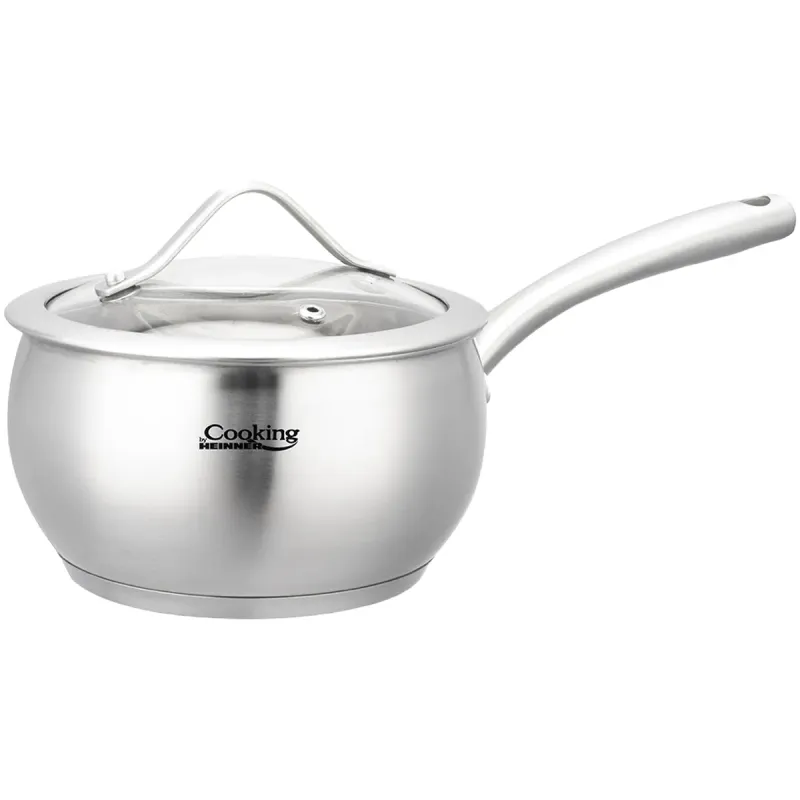 Cratita cu capac Cooking by Heinner Origini Nicolai Tand, inox, 1.8 l