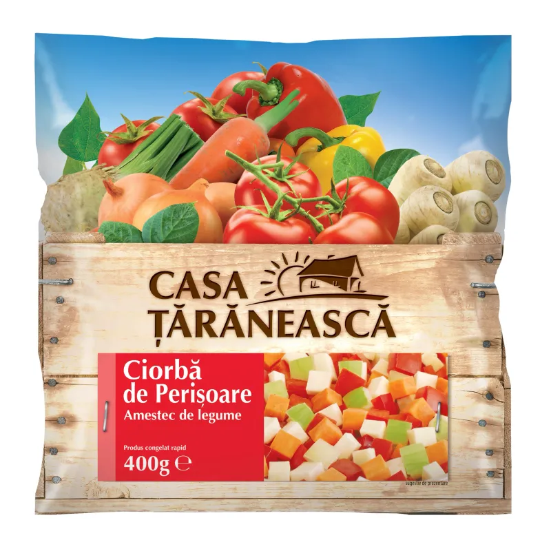Amestec de legume pentru ciorba de perisoare Casa Taraneasca , 400g Pret avantajos | Auchan.ro