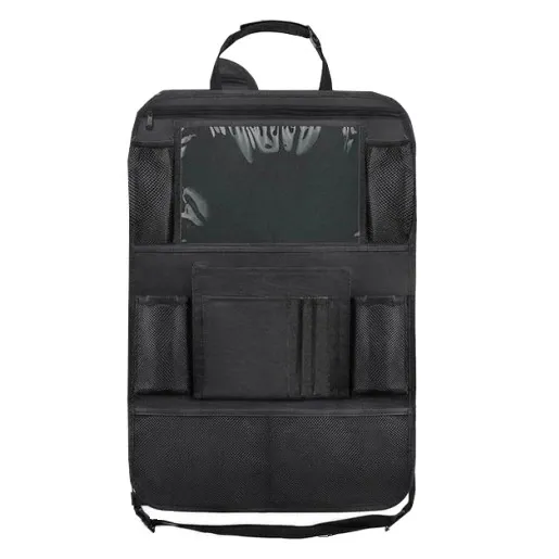 Organizator auto, 60x40 cm, 100 % poliester, negru