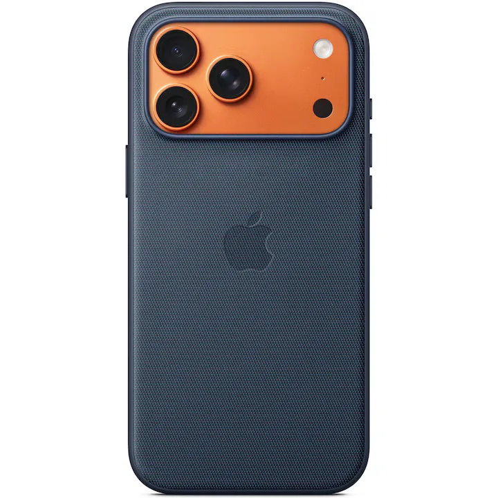 Husa de protectie Apple TechWoven Case cu MagSafe pentru iPhone 17 Pro Max, Blue