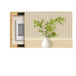 TABLOU capac pentru contorul electric cu Pictura decorativa, Aluminiu, SeLeSe, pe sina folosit pentru mascare contorului